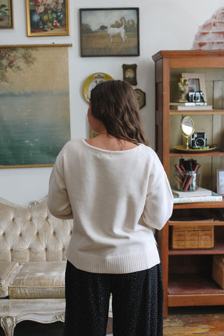 Ruby Ribbed Cuff Sweater