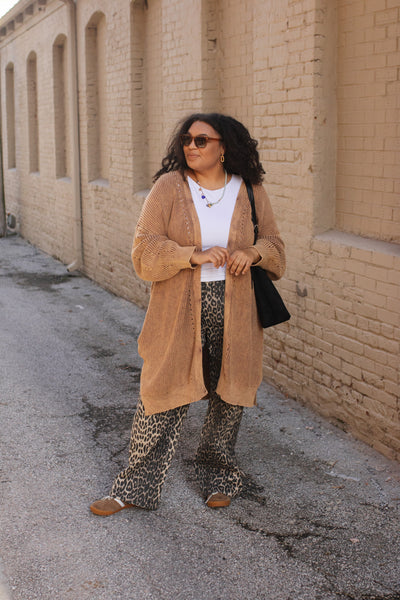 Micah Cozy Knit Long Cardigan
