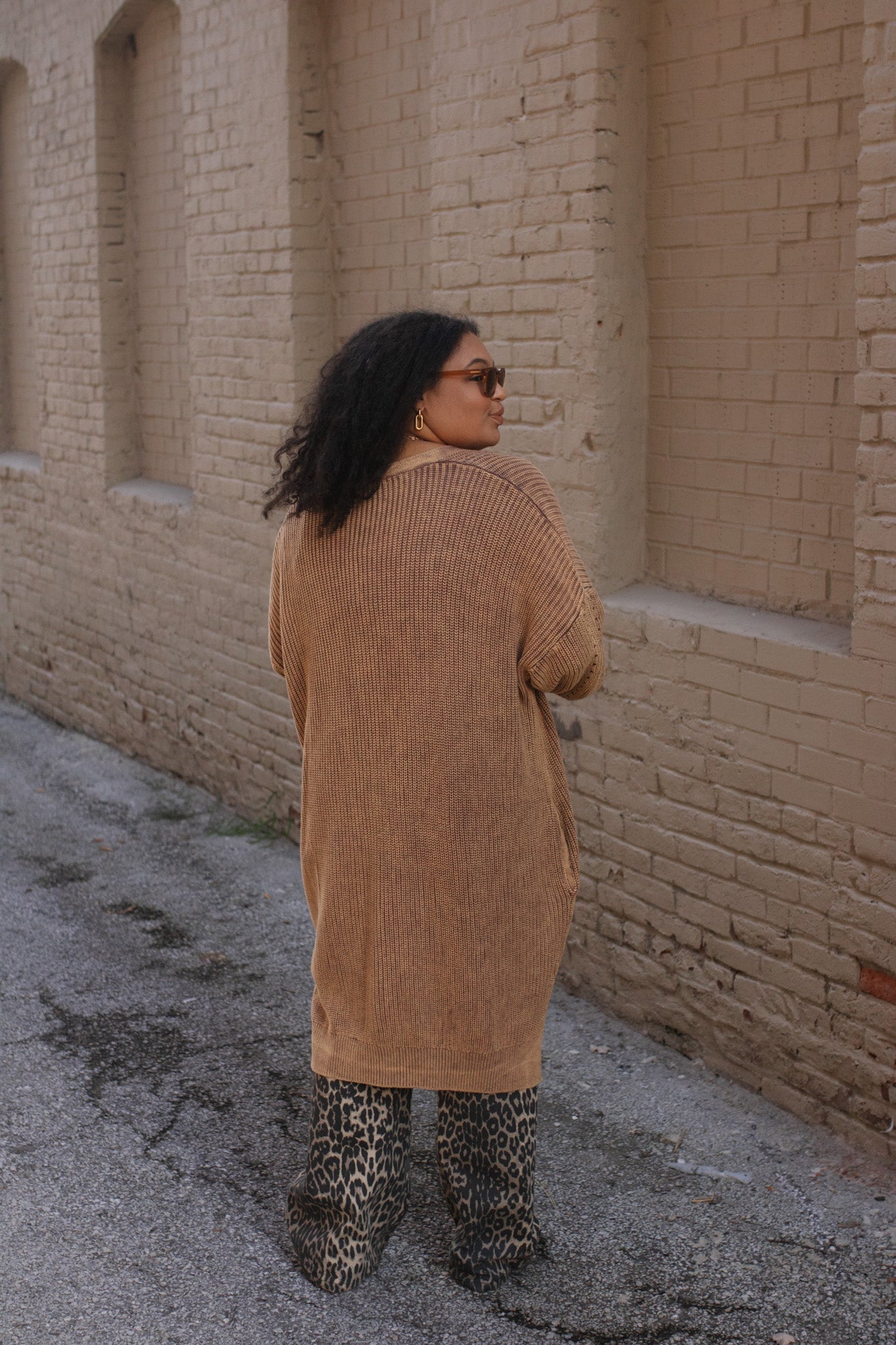 Micah Cozy Knit Long Cardigan