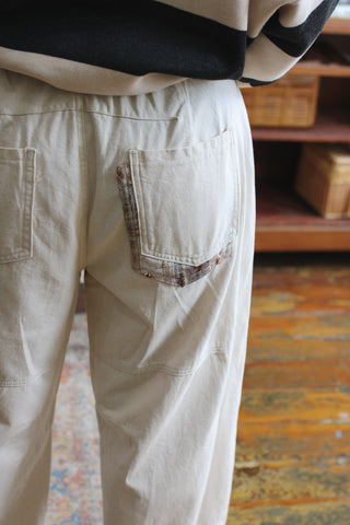 Ashton Patchwork Wide Barrel Jeans