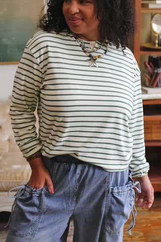 Natalie Striped Long Sleeve