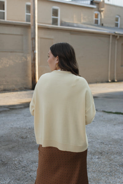 Elaina Mock Neck Sweater