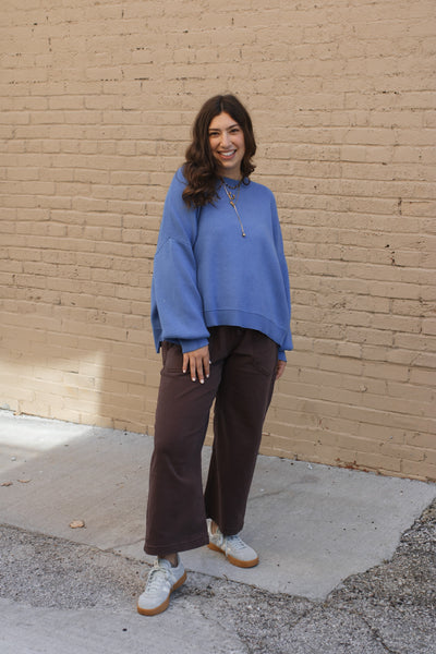 Clara Relaxed Knit Oversized Sweater