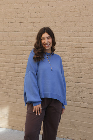 Clara Relaxed Knit Oversized Sweater