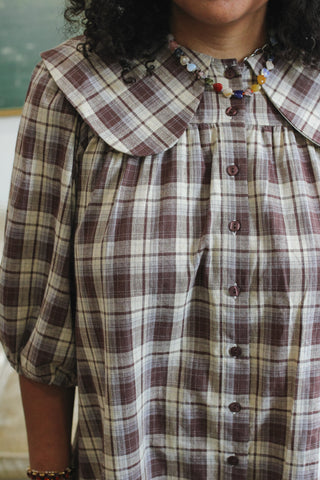 Haven Plaid Mini Dress