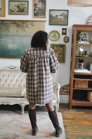 Haven Plaid Mini Dress