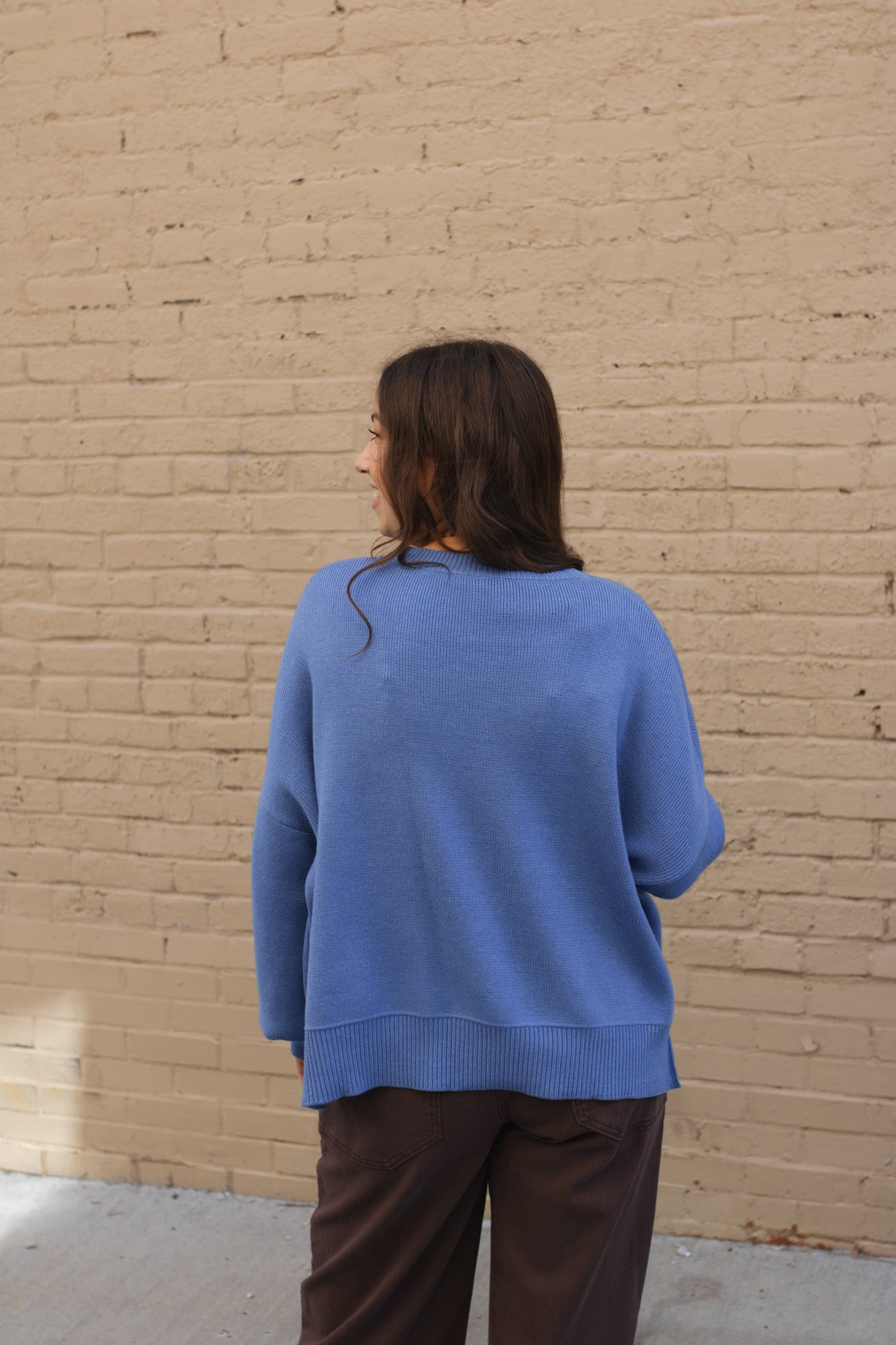 Clara Relaxed Knit Oversized Sweater