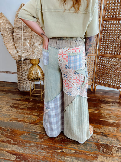 Good Vibrations Patchwork Trousers