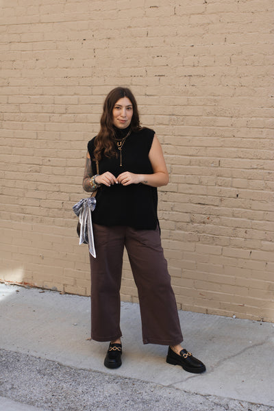 Sabrina Wide Leg Drawstring Pant