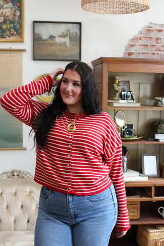 Frankie Striped Cardigan