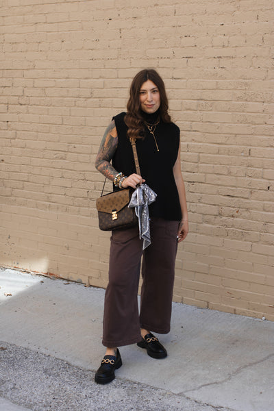 Blair Turtleneck Sweater Vest