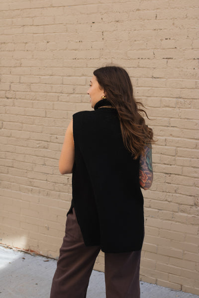 Blair Turtleneck Sweater Vest