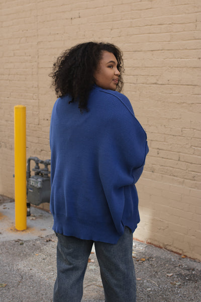 Gemma Oversized Ribbed Knit Sweater