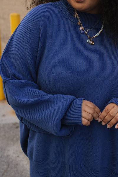 Gemma Oversized Ribbed Knit Sweater
