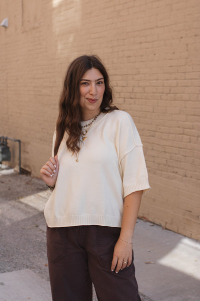 Isabel Drop Shoulder Sweater