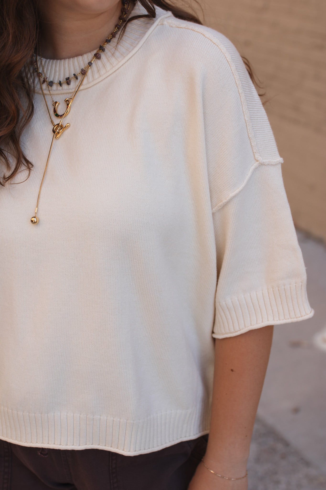Isabel Drop Shoulder Sweater