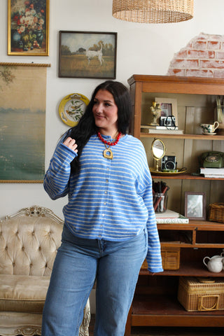 Frankie Striped Cardigan