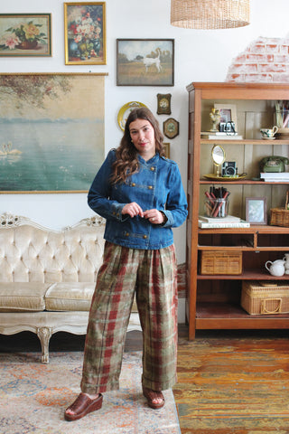 Devon Denim Military Jacket