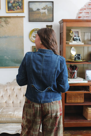 Devon Denim Military Jacket