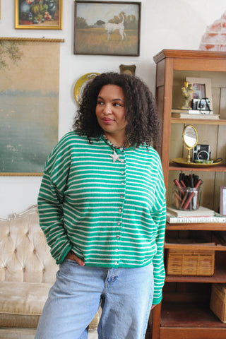 Frankie Striped Cardigan