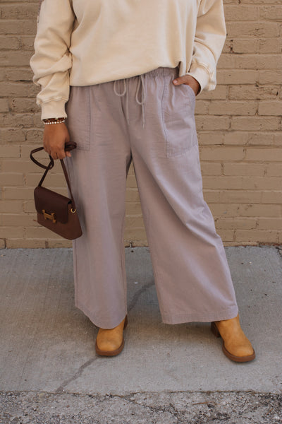 Maris Acid Wash Wide Leg Pant