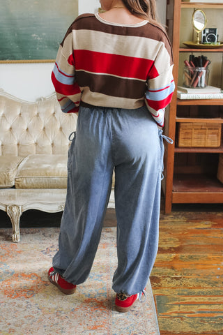 Parker Denim Tie Pocket Pants