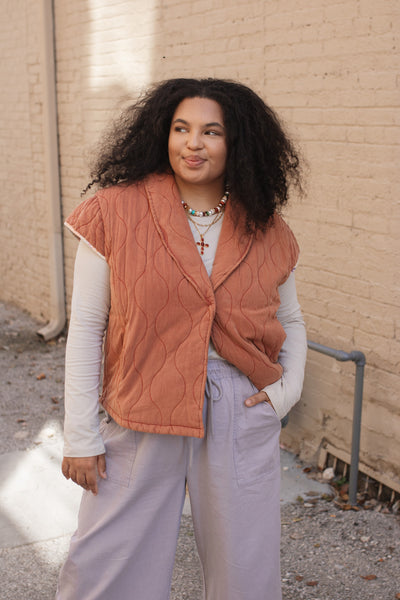 Lola Cap Quilted Vest