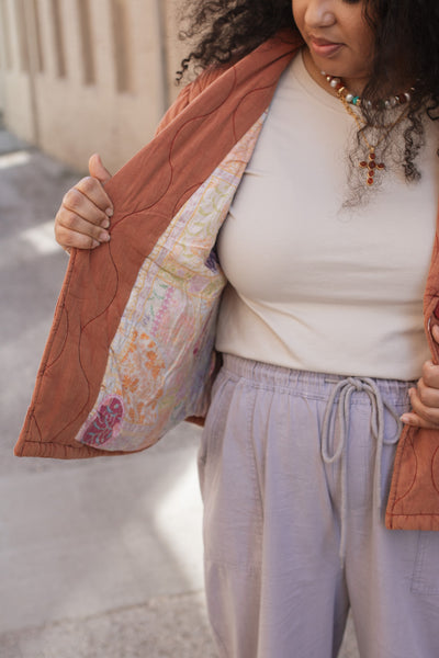 Lola Cap Quilted Vest