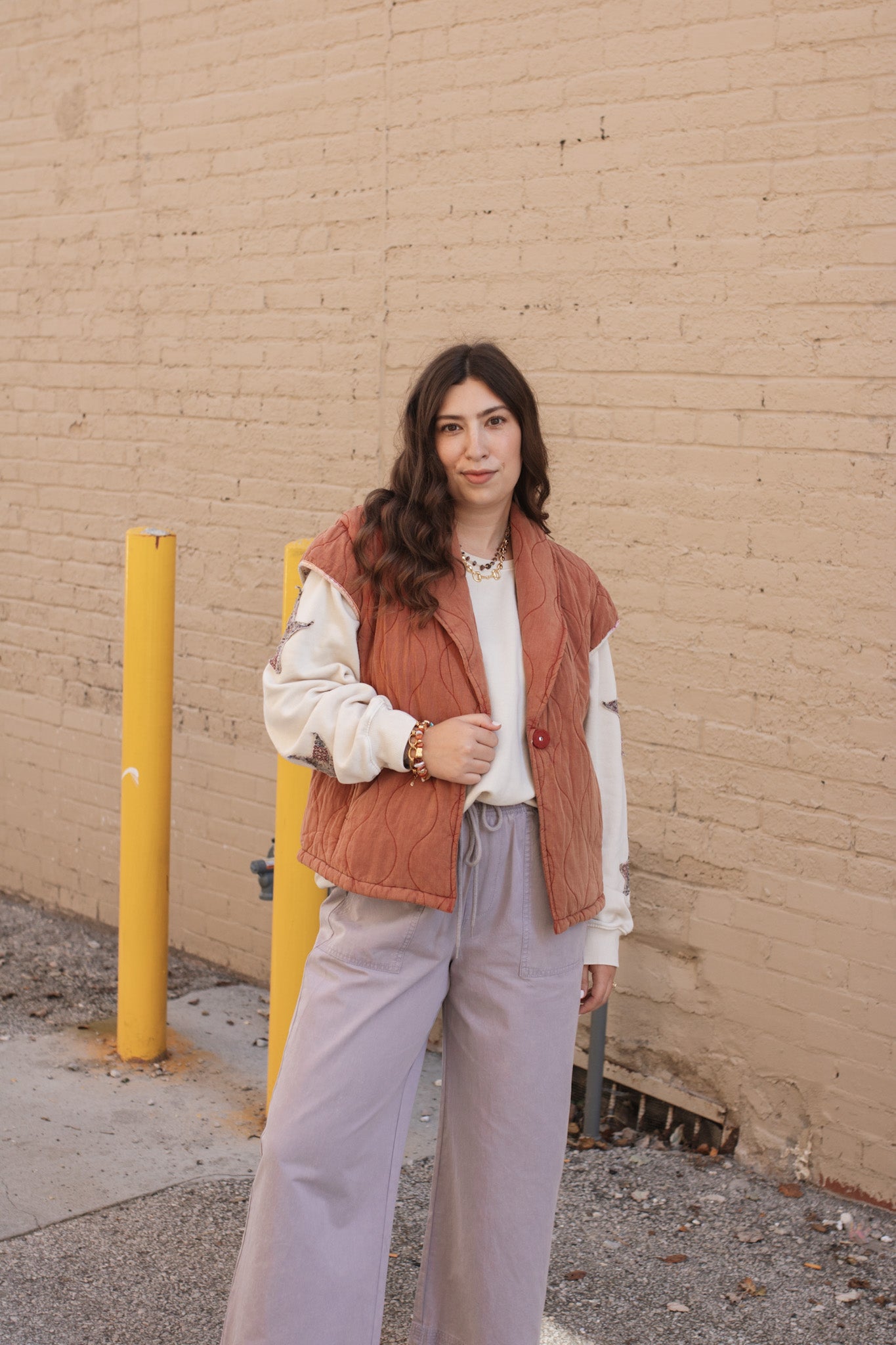 Lola Cap Quilted Vest