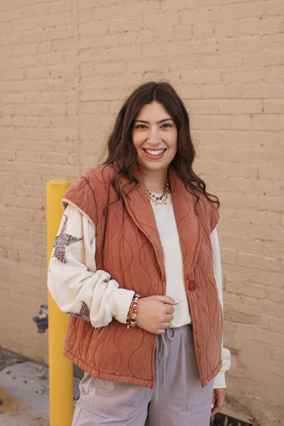 Lola Cap Quilted Vest