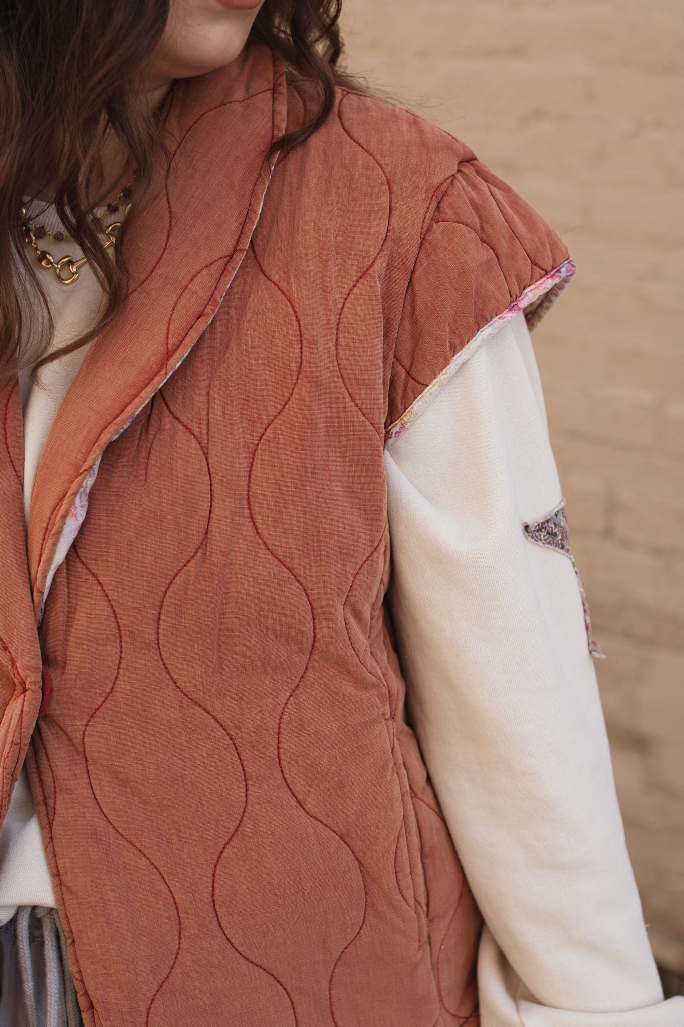 Lola Cap Quilted Vest