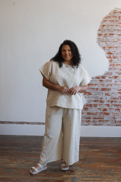 Joselyn Jacquard Linen Set