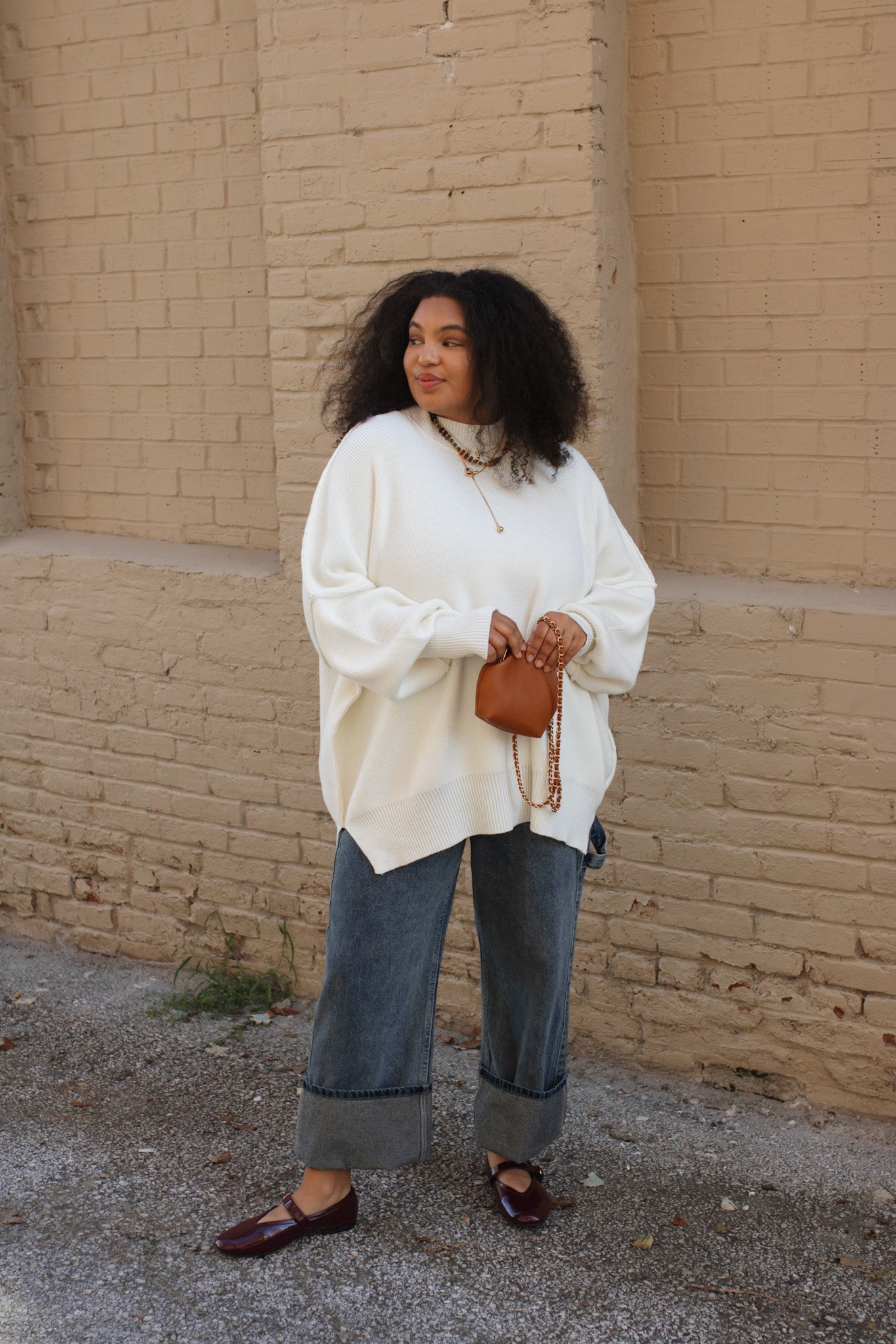 Sutton Oversized Knit Sweater