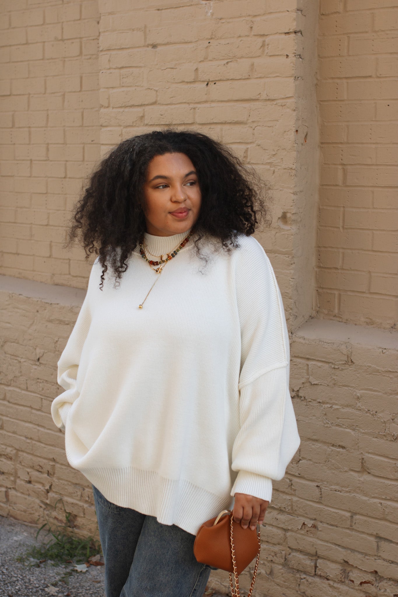 Sutton Oversized Knit Sweater