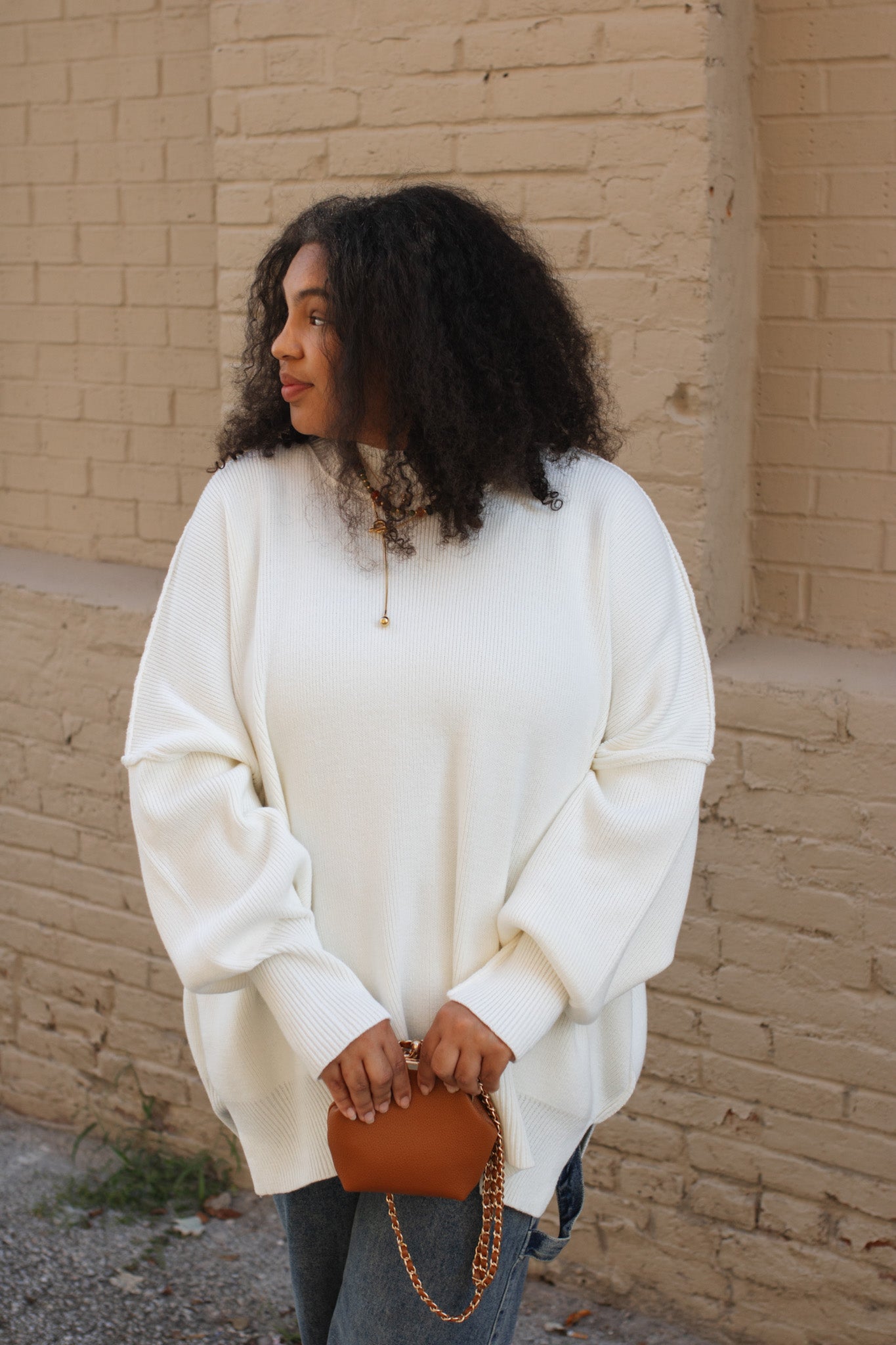 Sutton Oversized Knit Sweater