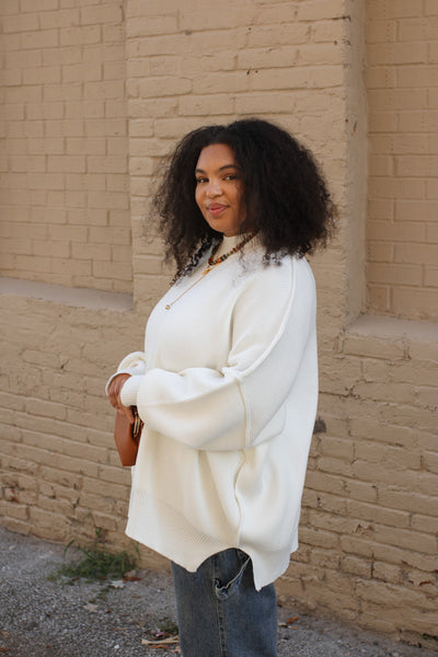 Sutton Oversized Knit Sweater