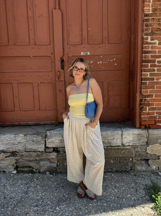 Jade Gauze Harem Pants