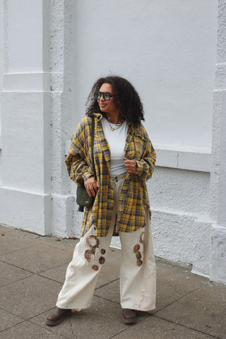 Sawyer Vintage Washed Oversized Flannel