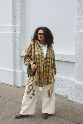 Sawyer Vintage Washed Oversized Flannel