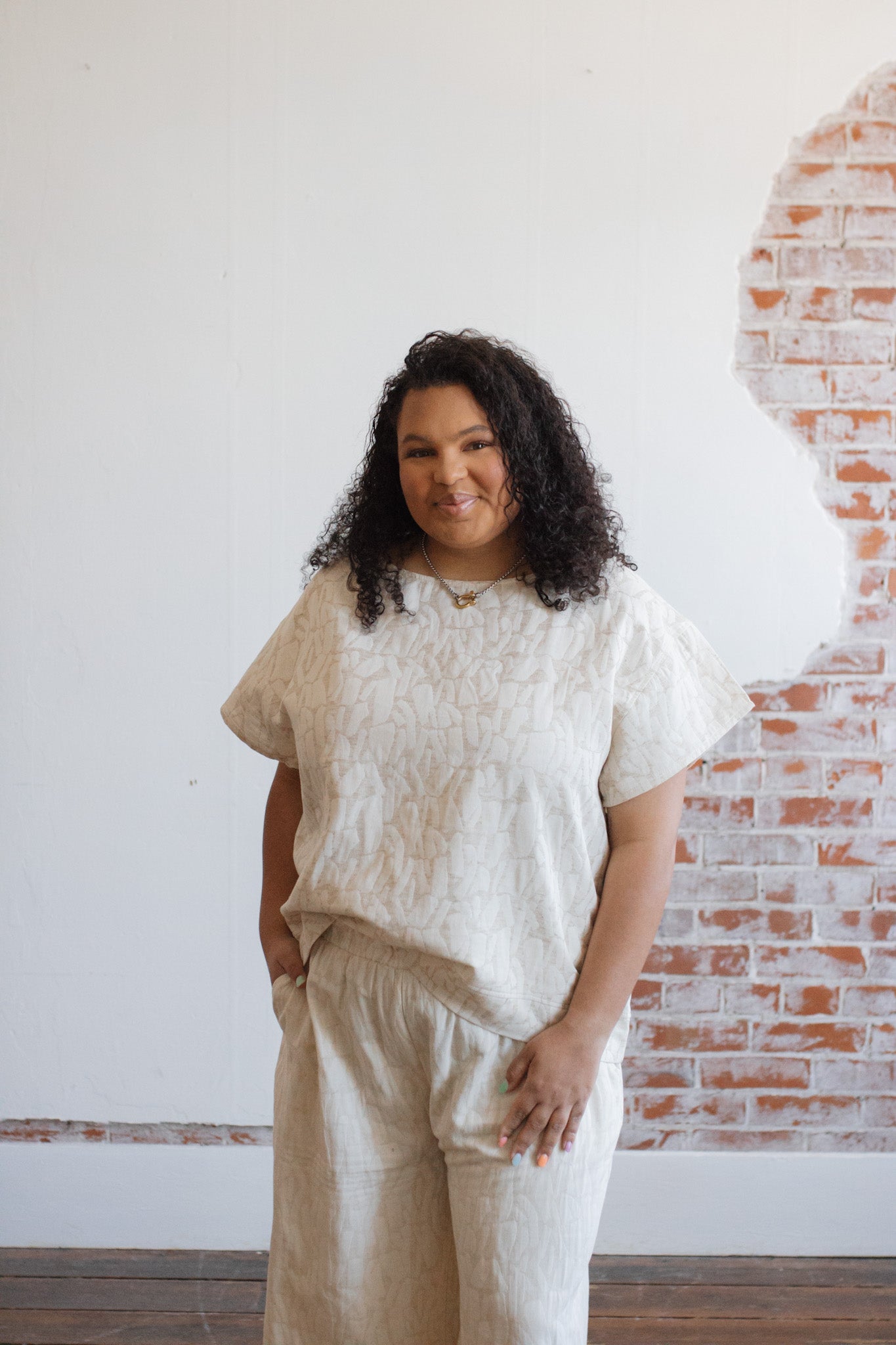 Joselyn Jacquard Linen Set