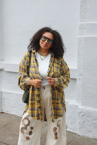 Sawyer Vintage Washed Oversized Flannel