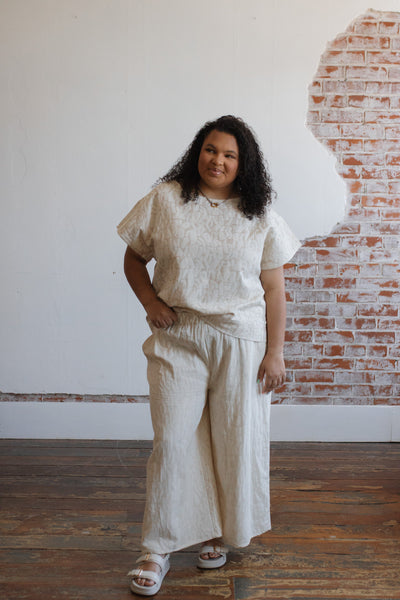 Joselyn Jacquard Linen Set