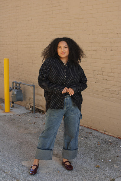 Juliette Washed Wide Leg Jeans
