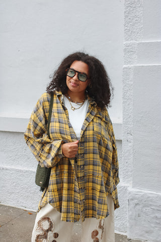 Sawyer Vintage Washed Oversized Flannel