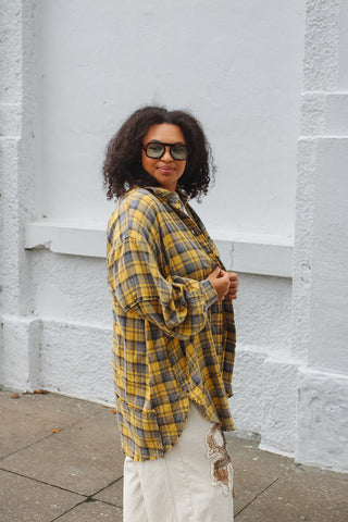 Sawyer Vintage Washed Oversized Flannel