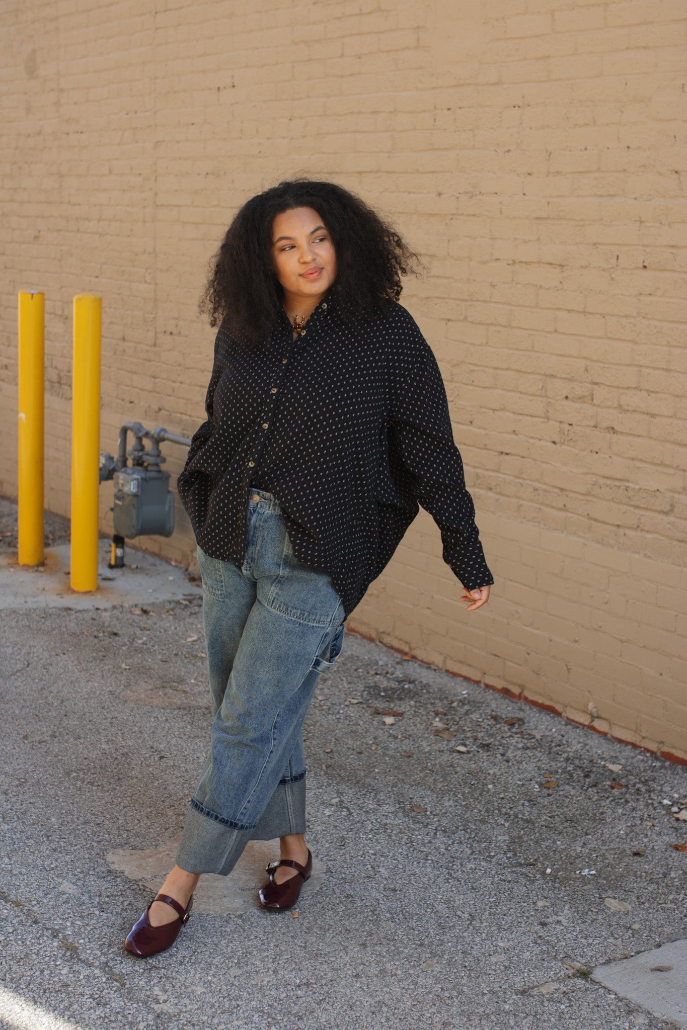 Juliette Washed Wide Leg Jeans