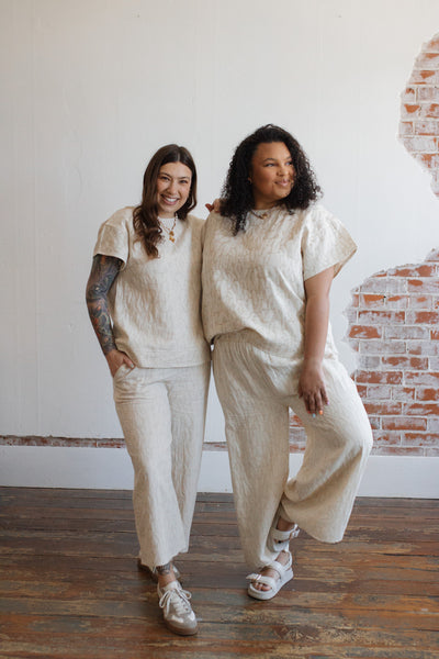 Joselyn Jacquard Linen Set