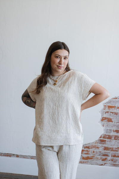 Joselyn Jacquard Linen Set
