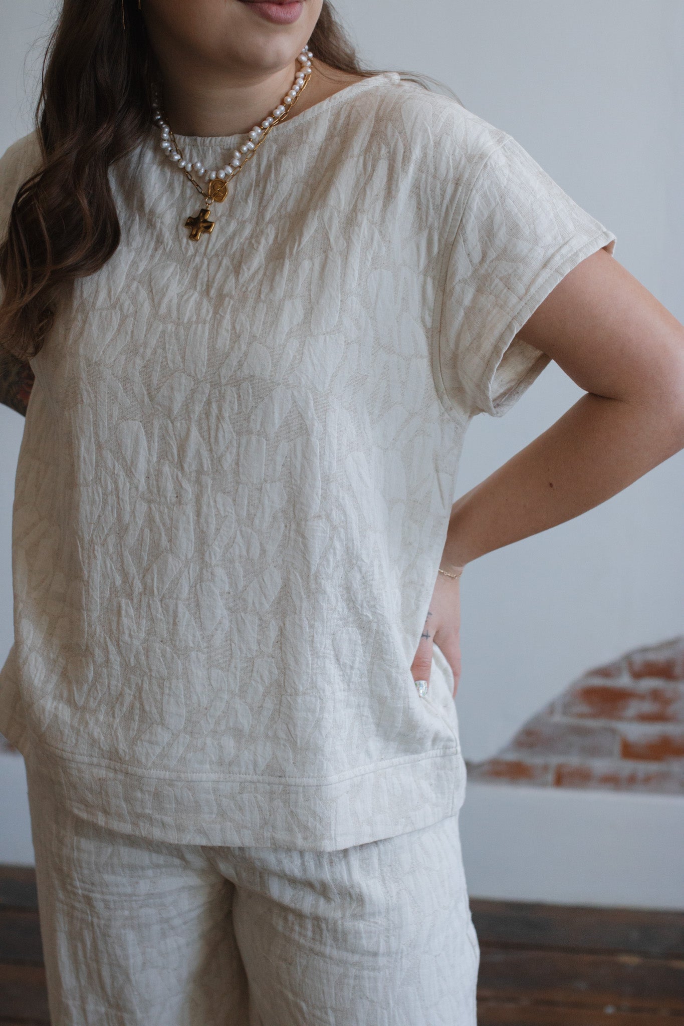 Joselyn Jacquard Linen Set
