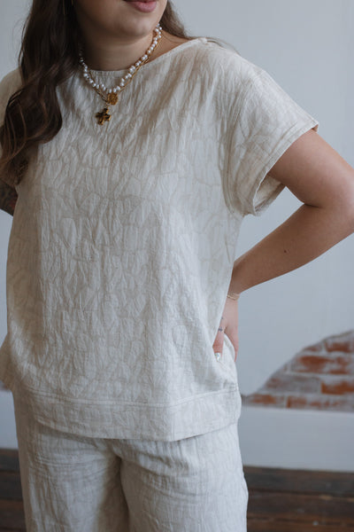 Joselyn Jacquard Linen Set